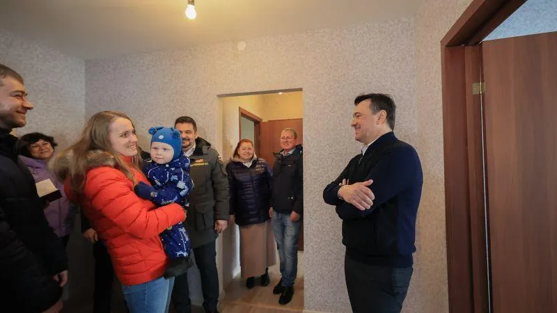 Воробьев: более семидесяти семей Рузы получат ключи от новых квартир в апреле