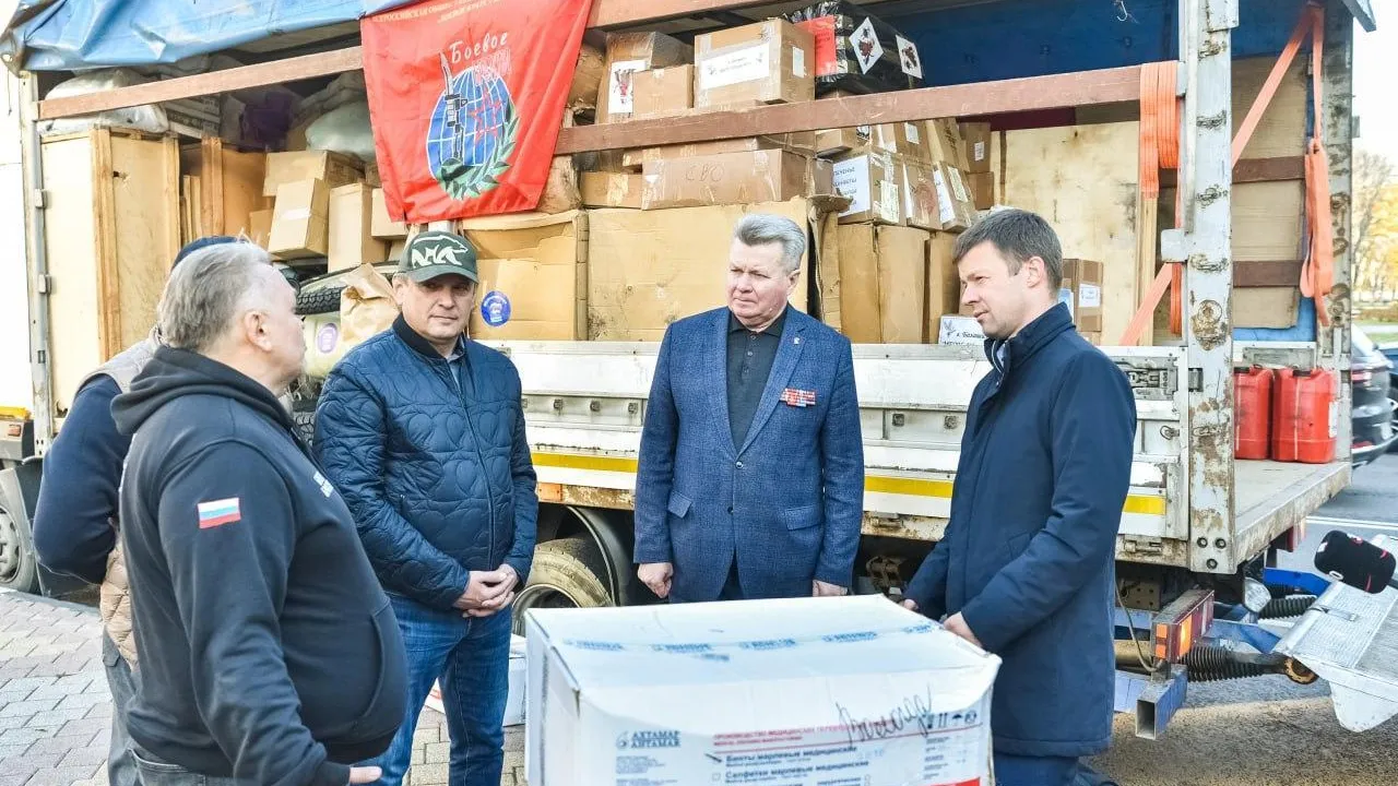 Глава Балашихи передал участникам СВО гуманитарную помощь от округа и партии «Единая Россия»