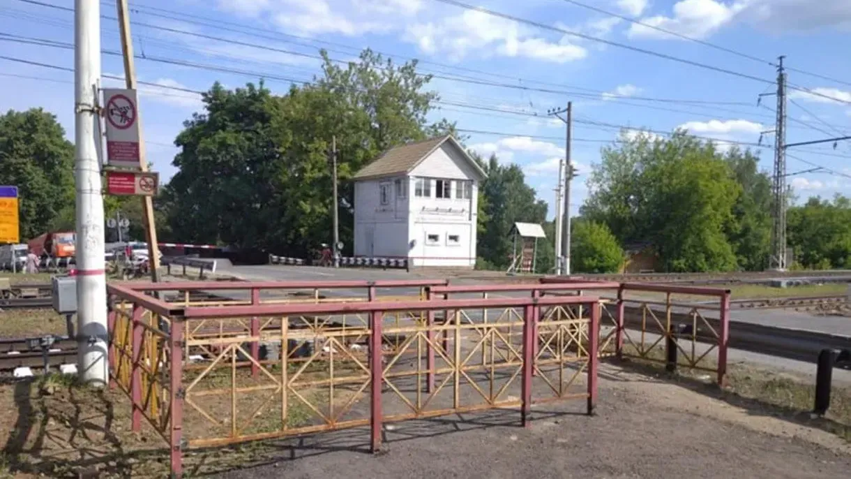 Переход через железную дорогу в Городском округе Пушкинский  стал безопаснее