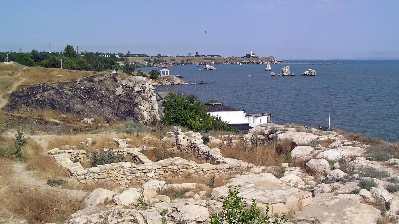 Городище Мирмекий на мысе Карантинный, 2007 год. Denis Vitchenko