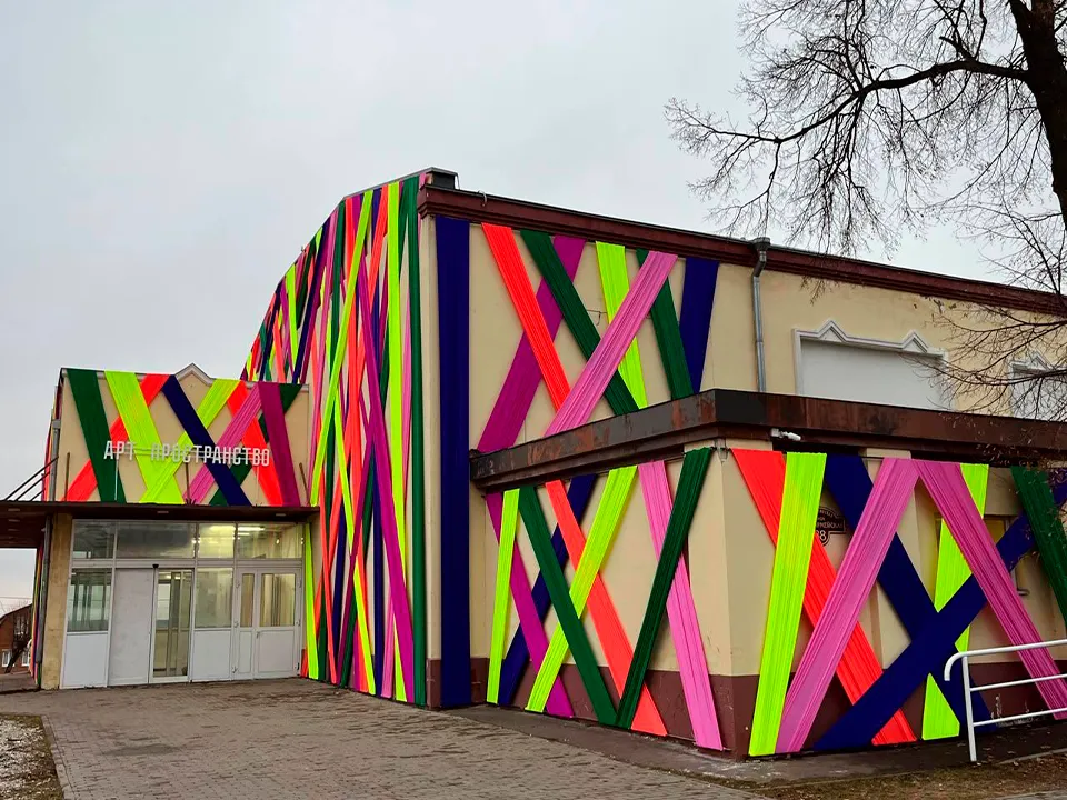 Арт-пространство в здании бывшего «Ашана».&nbsp;Фото: пресс-служба фестиваля «Перезагрузка. 2.0»