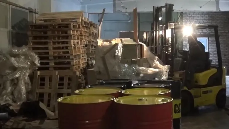 Цех контрафактного моторного масла накрыли в Электрогорске