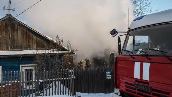 В Дмитровском районе при пожаре погибли дети