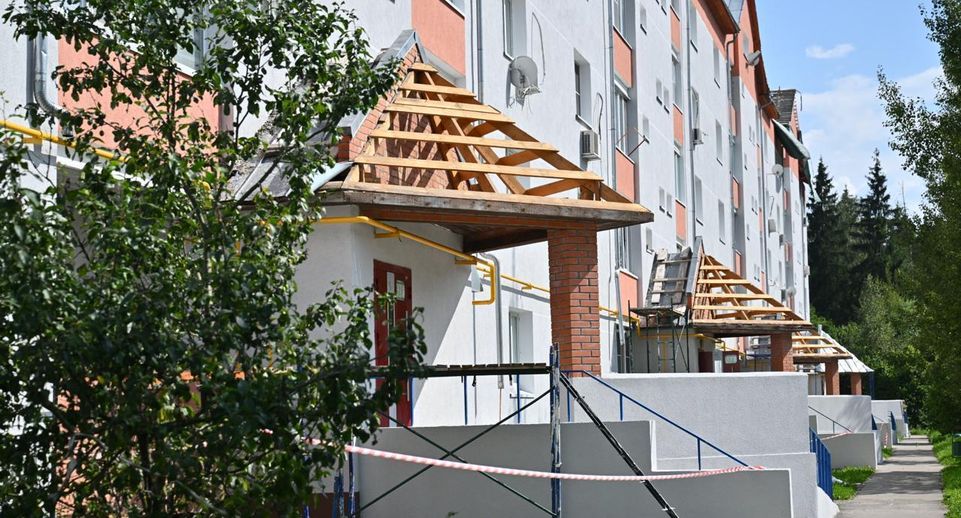 Программу капремонта домов выполнили в Подмосковье на 30%