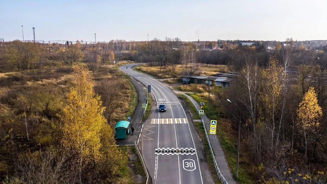 Искусственные неровности обустроили на дорогах Московской области