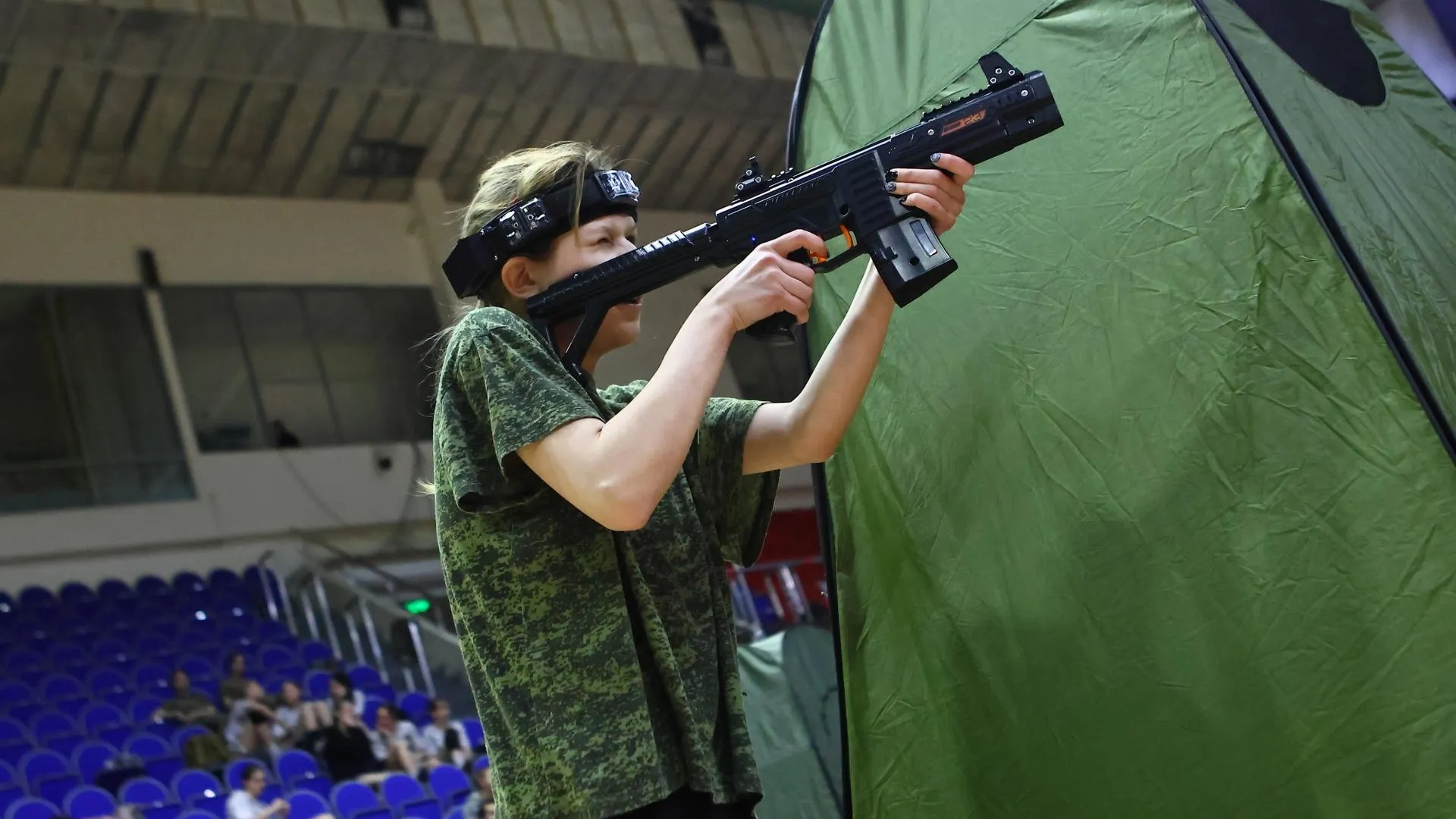 В Подольске прошли соревнования по спортивному лазертагу «Катюша»