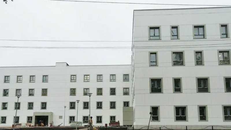 В Коломне завершают строительство комплексной поликлиники
