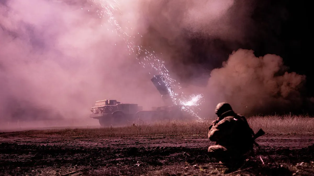 Боевая работа расчета РСЗО «Ураган». Сергей Бобылев