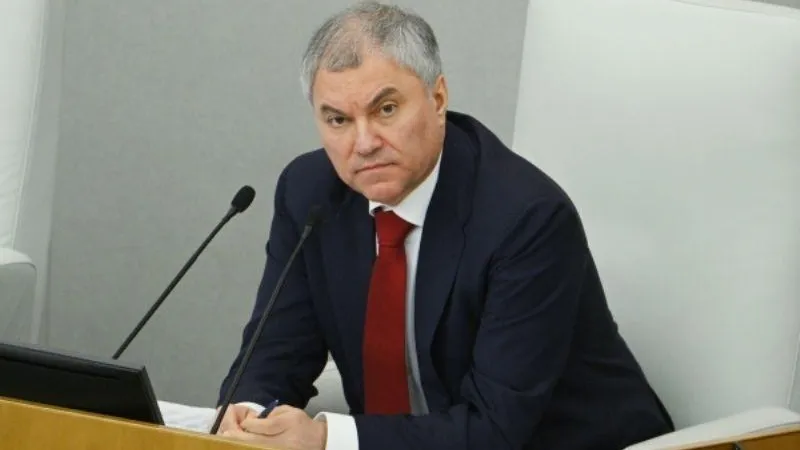 Володин: поддержка Запада сделала из Украины террористическое государство