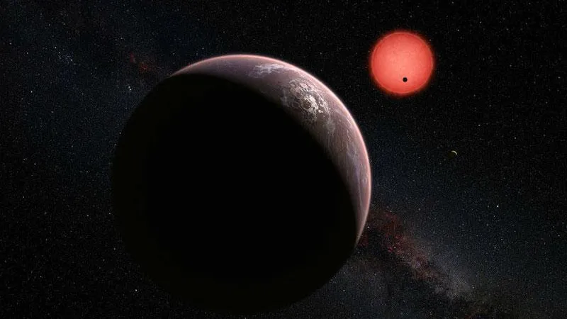 Ученые NASA нашли 7 потенциально пригодных для жизни планет