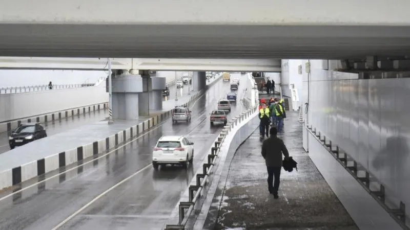 Тоннель отремонтировали на Московском шоссе в Сергиевом Посаде