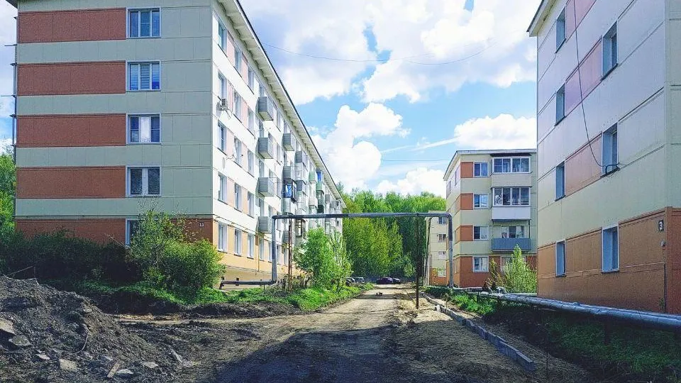 Работы по благоустройству начались в военном городке Клин-9