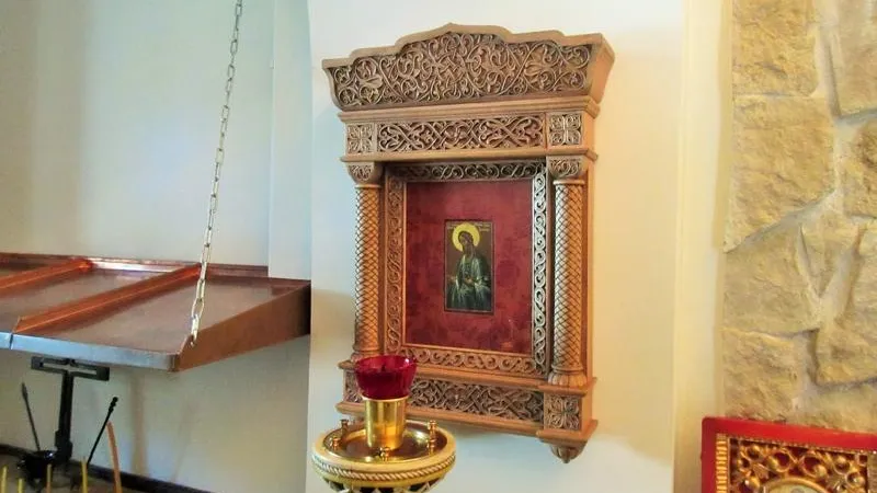 Храм в Семхозе и икона Иоанна Предтечи