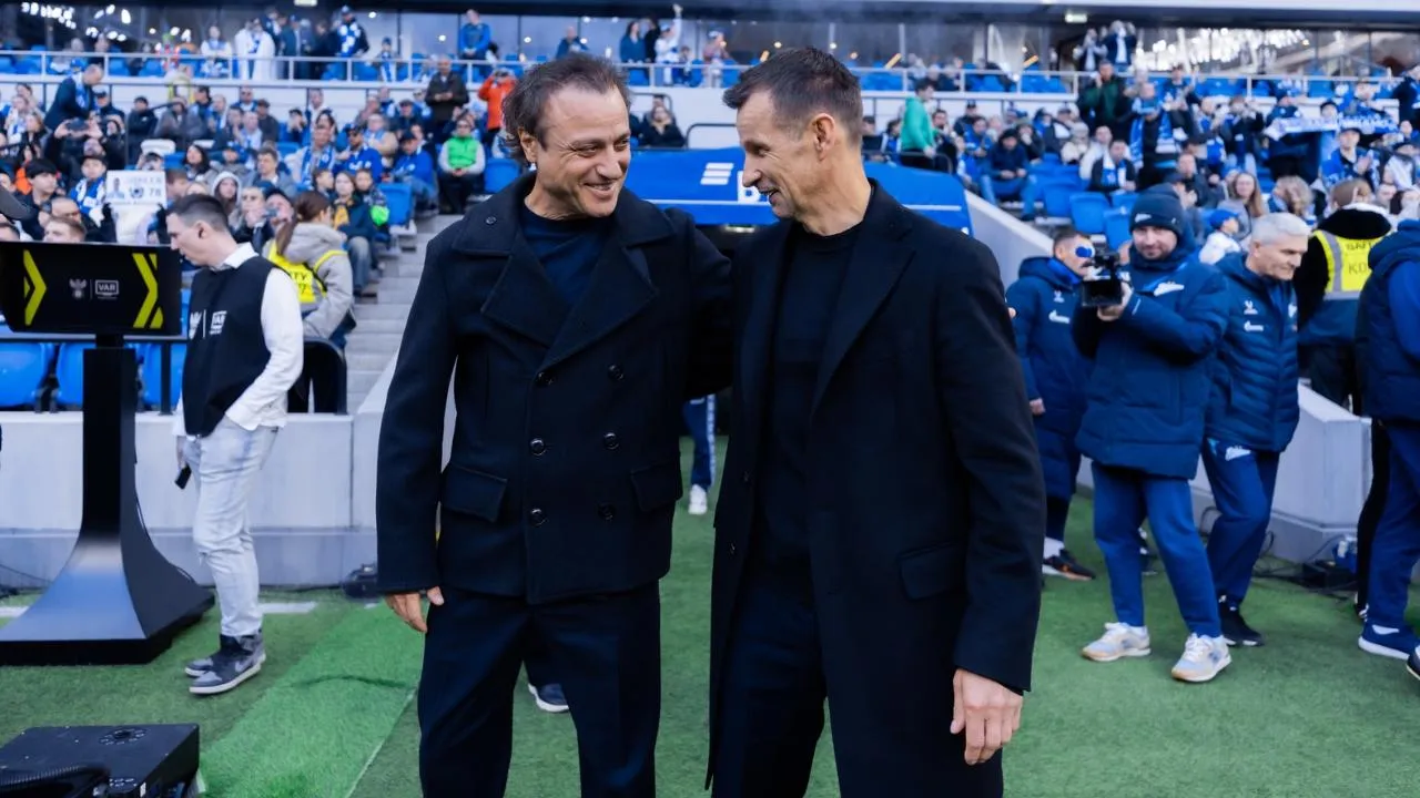 Ролан Гусев и Сергей Семак