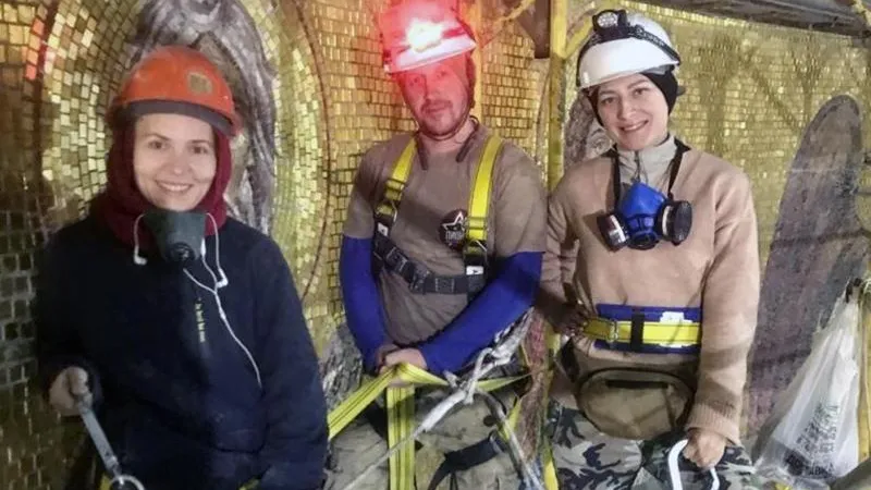 Художница из Красногорска рассказала о работе над мозаикой храма в парке «Патриот»