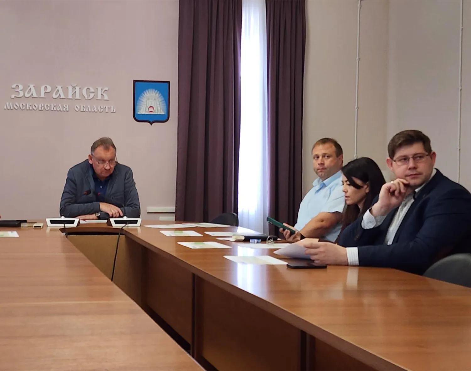 Презентация проекта прошла в администрации округа. Фото: МедиаБанк Подмосковья/Станислав Орлов