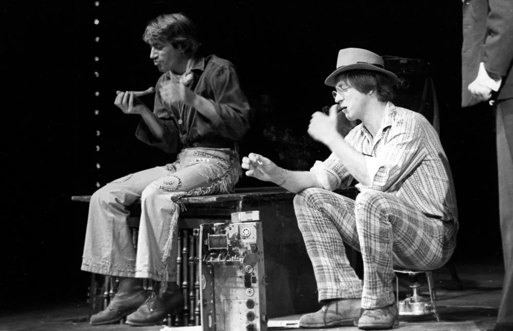 Актеры Александр Хочинский и Николай Иванов