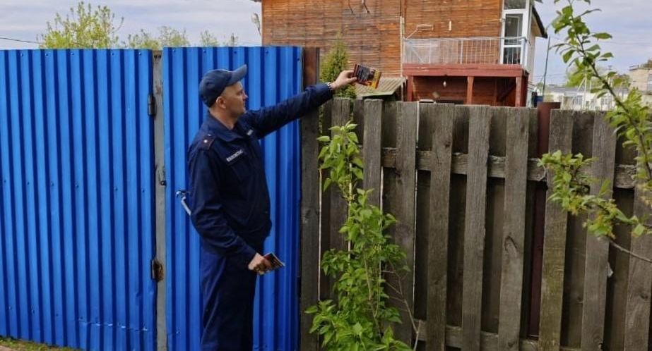 Подмосковные спасатели напомнили жителям правила поведения при пожаре