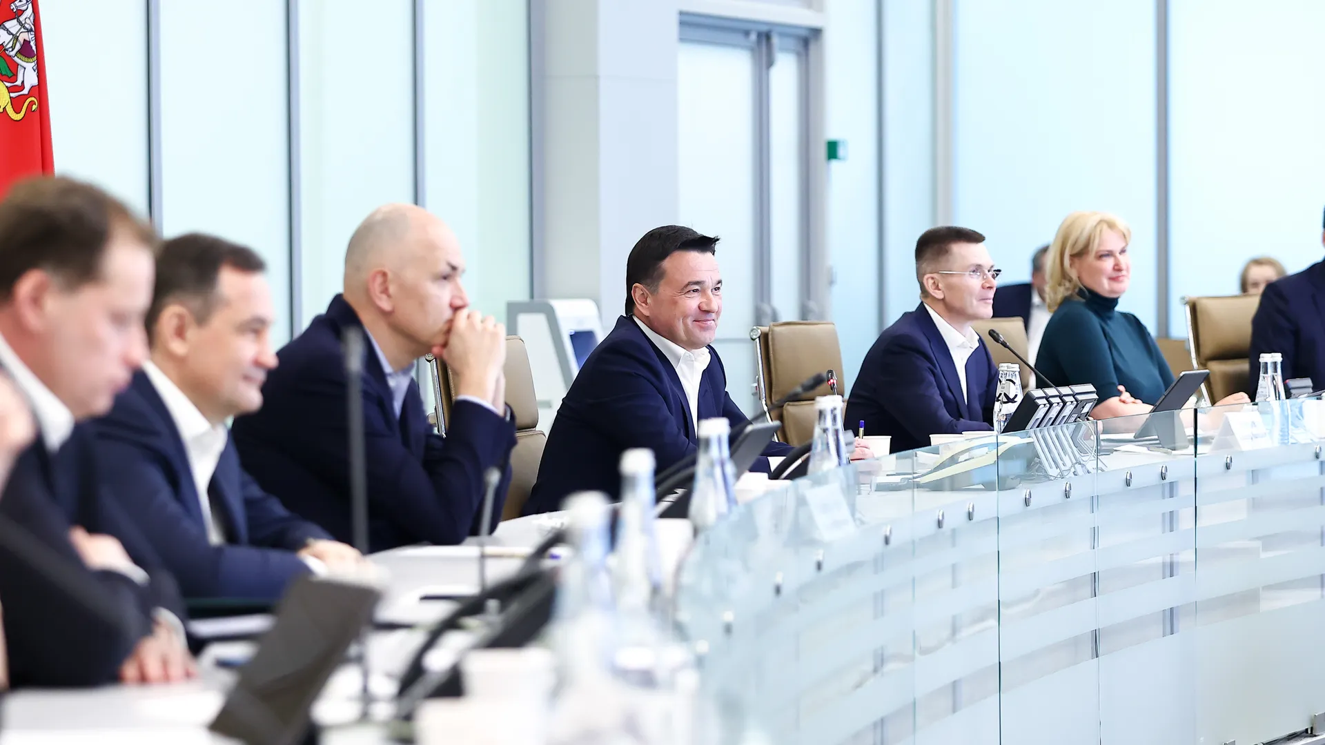 Еженедельное совещание Губернатора Подмосковья с областным правительством и главами муниципалитетов