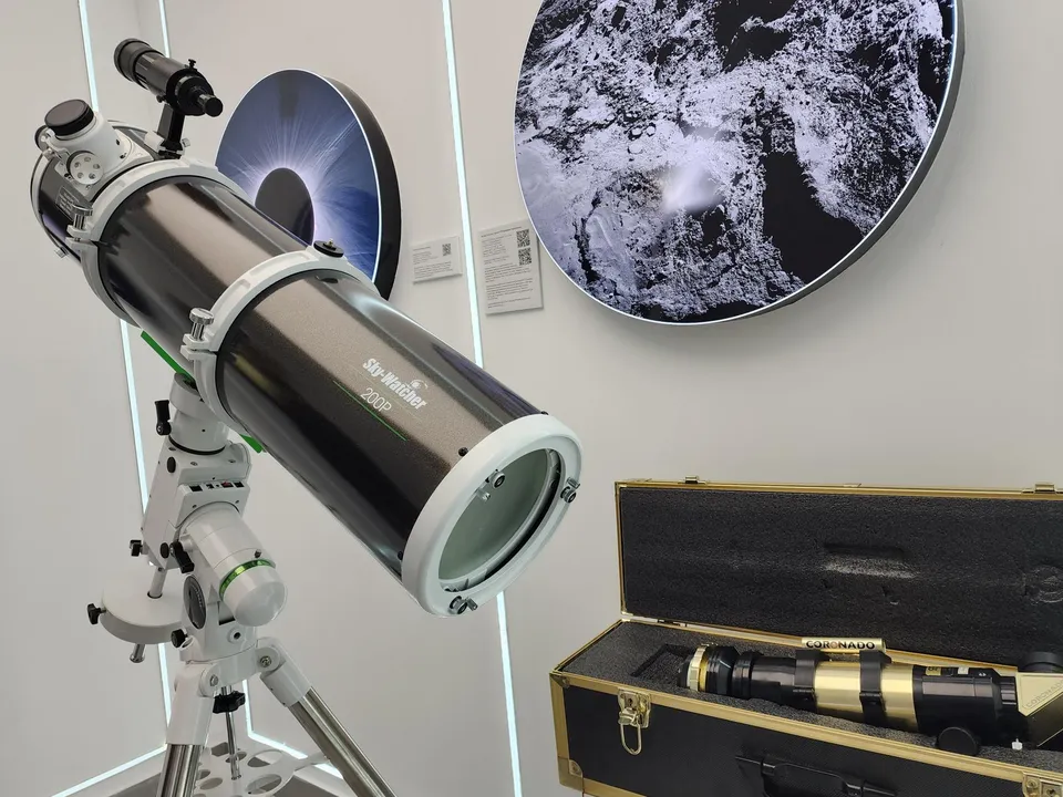 Часть экспозиции в городской обсерватории. Фото: Иван Петрушин&nbsp;