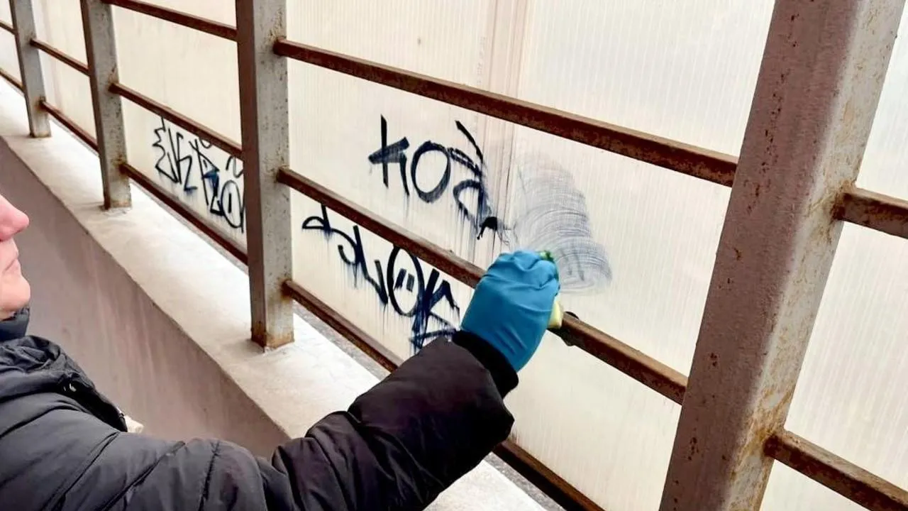 В Московской области с начала года устранили более 7 тыс. вандальных надписей