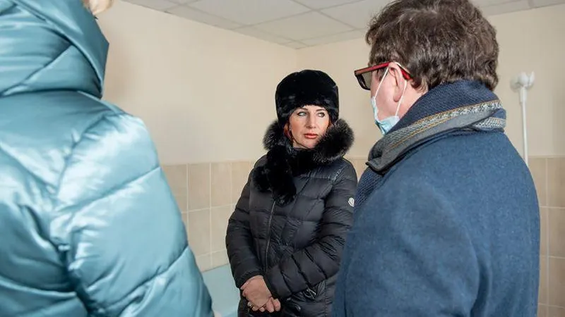 Глава г. о. Истра Татьяна Витушева посетила ФАП в деревне Савельево