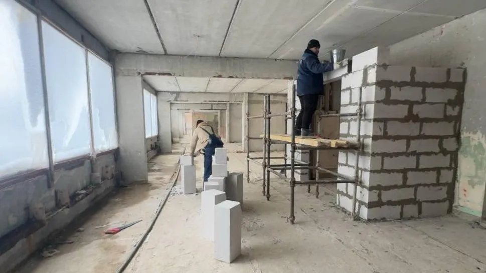 В Серпухове стартовали отделочные работы в рамках капремонта школы