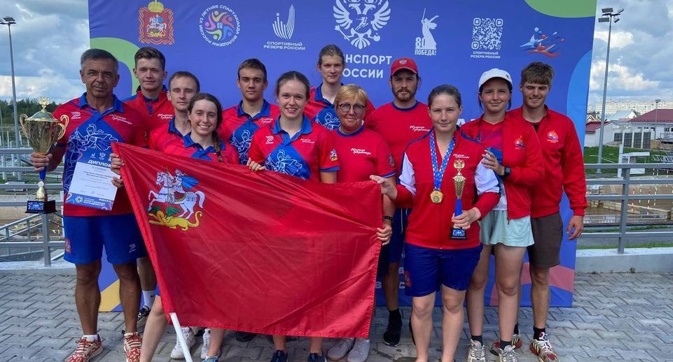Сборная Подмосковья заняла 2-е место на спартакиаде молодежи по гребному слалому