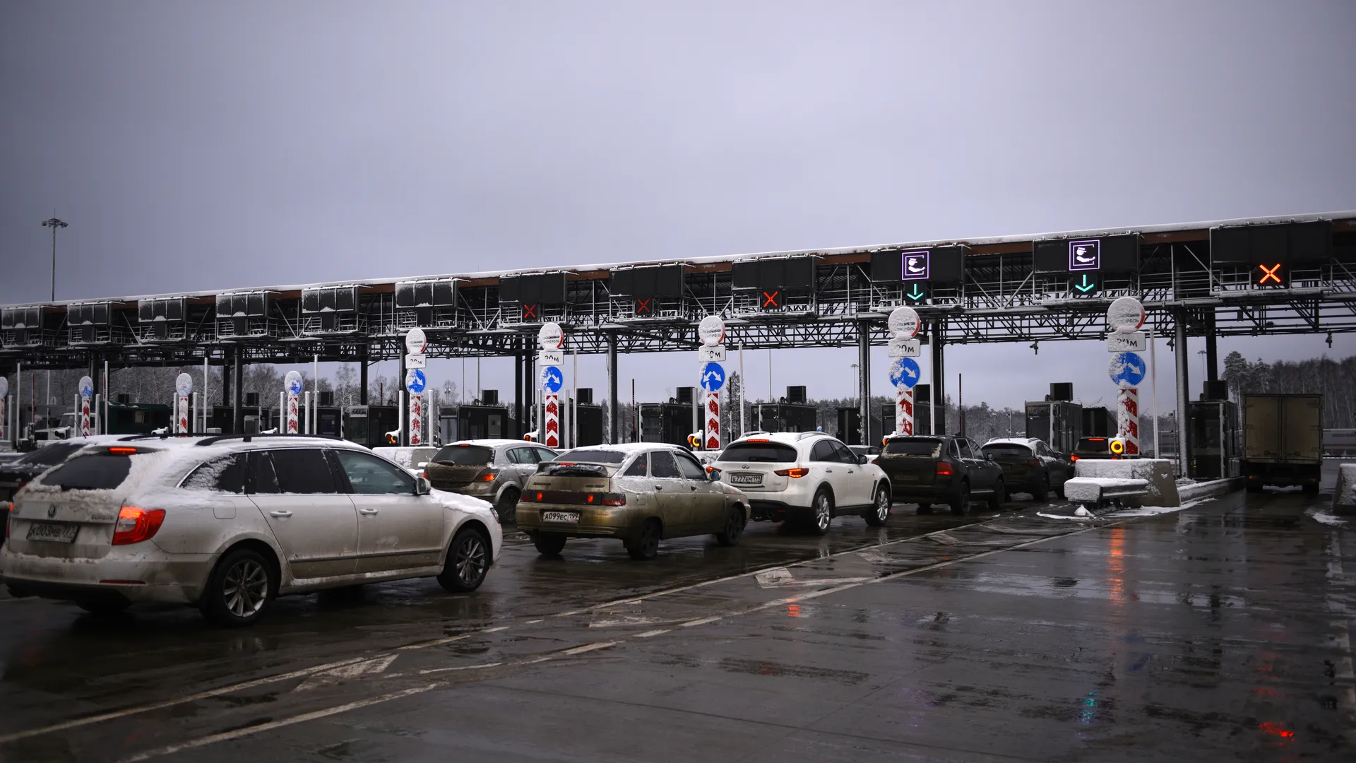 Платный участок скоростной трассы М11 «Москва - Санкт-Петербург»