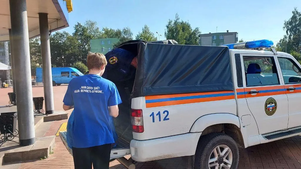 Ассоциация советов многоквартирных домов Клина помогли Курским школьникам подготовиться к школе