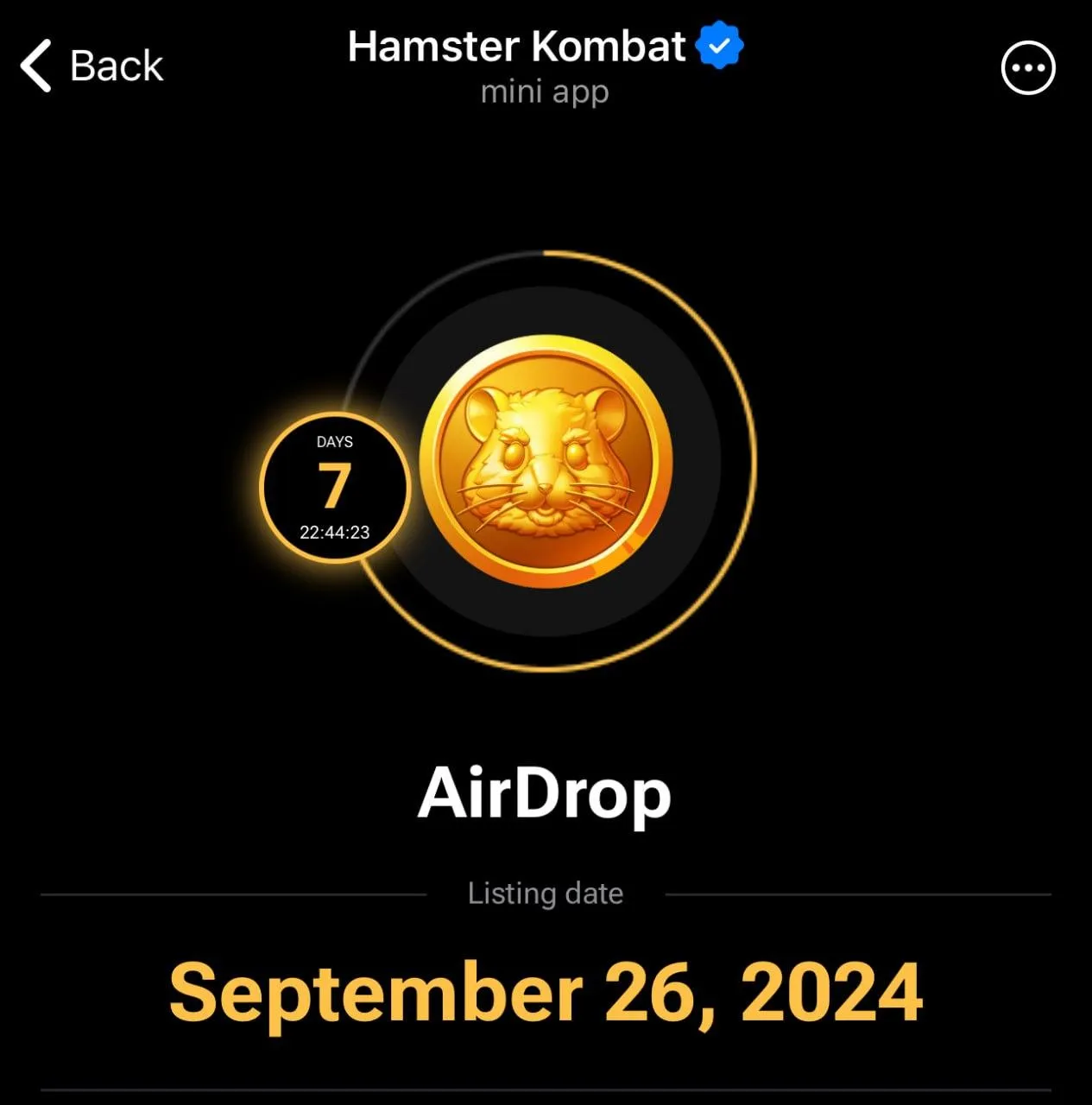 Telegram-канал Hamster Kombat Announcement