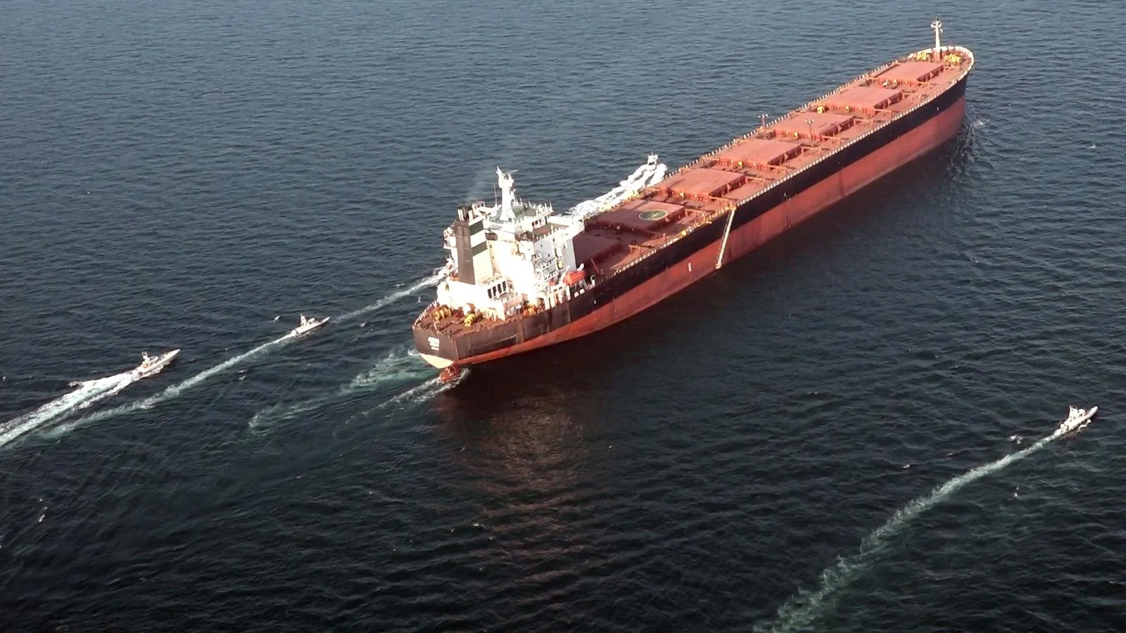 Ормузский пролив, 17 февраля 2026 года. Sepahnews