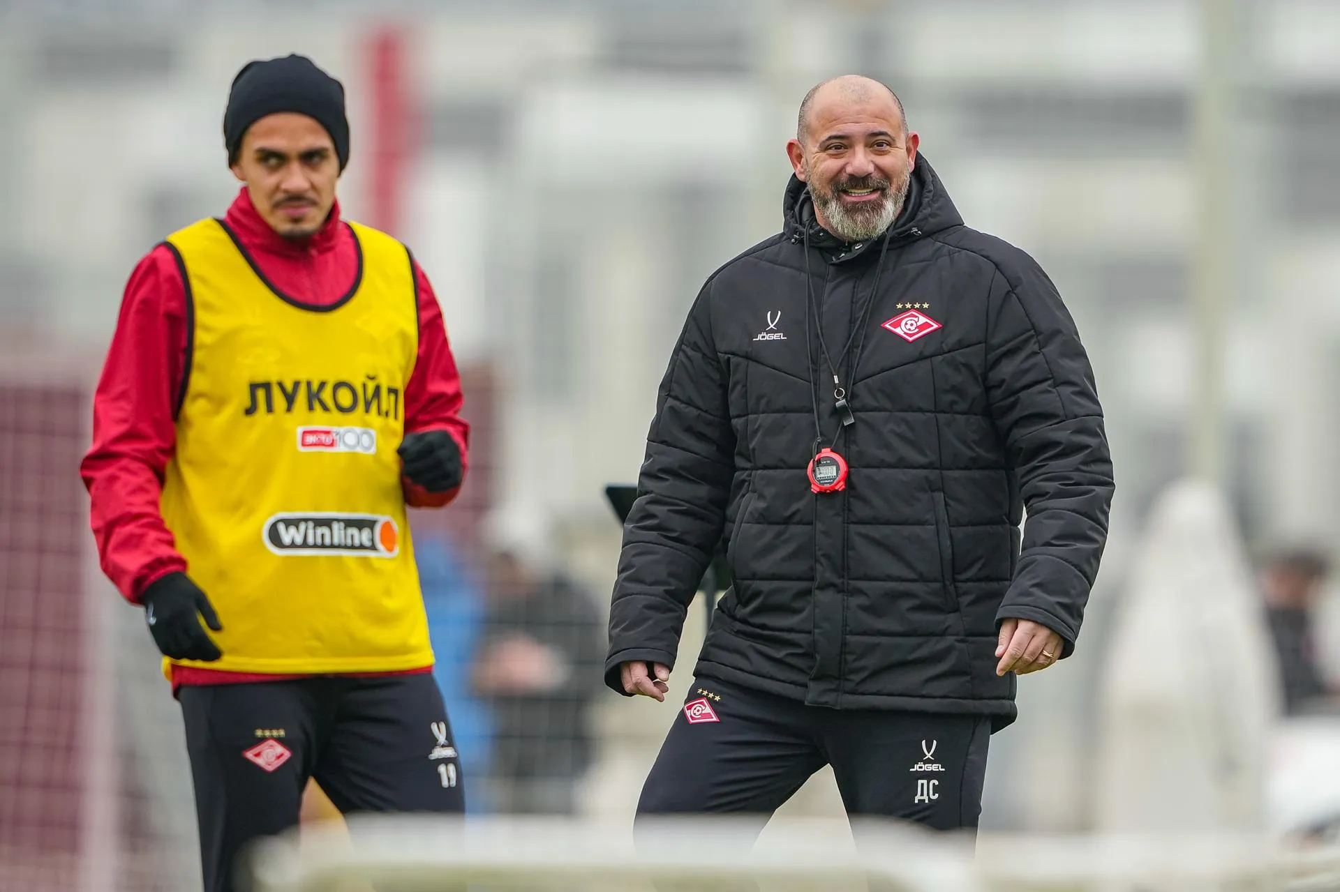 Главный тренер «Спартака» Деян Станкович (справа). Stupnikov Alexander/spartak.com