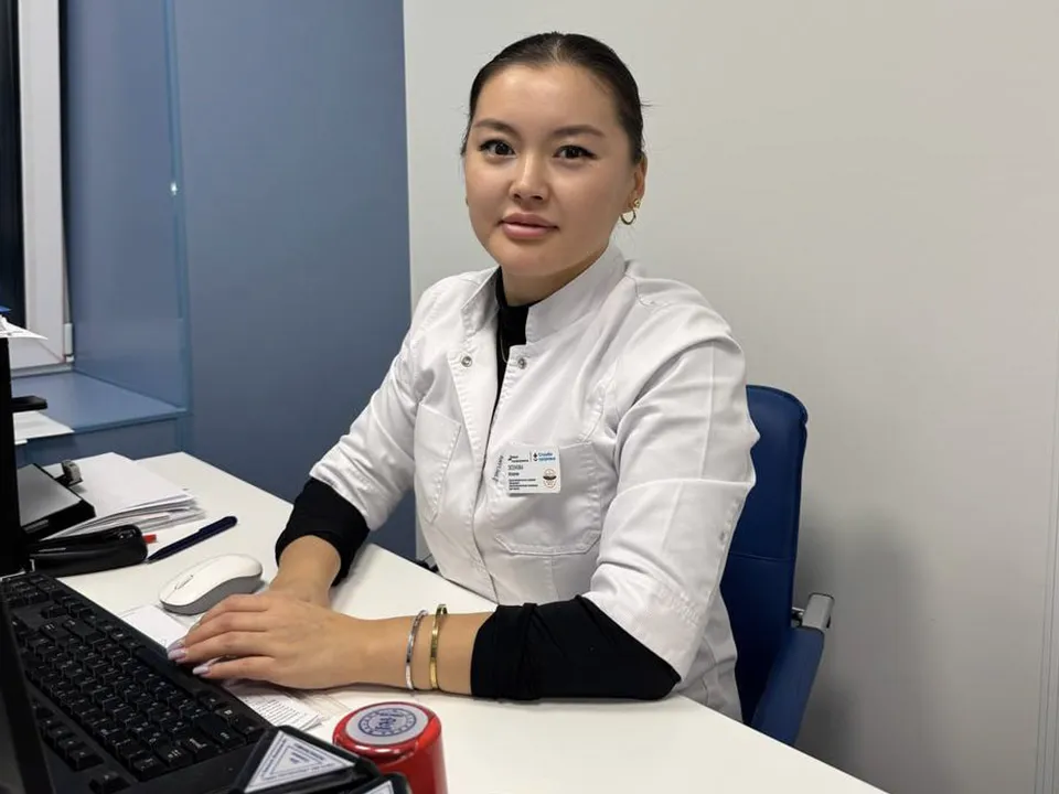 Врач-онколог&nbsp;Мээрим Эсенова. Фото: личный архив&nbsp;Мээрим Эсеновой