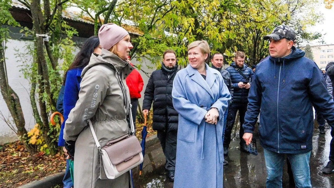 Завершились работы по благоустройству дворов в Красногорске