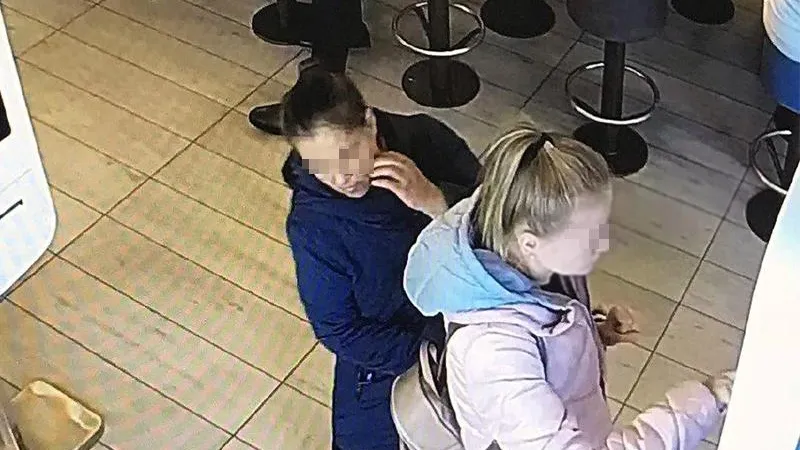 Скриншот записи камеры видеонаблюдения