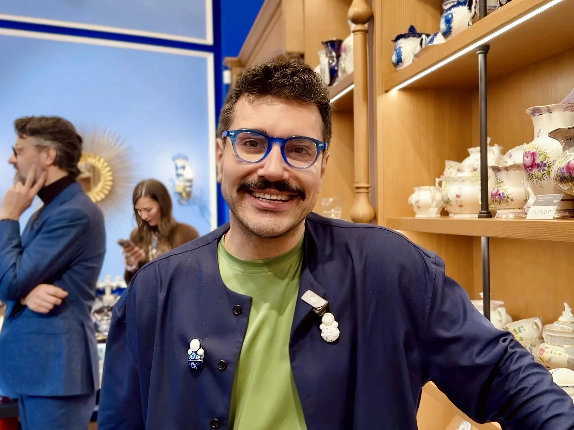 Лев Львович, культурный ревизор проекта «Штаб культуры» Москва. Фото: МедиаБанк Подмосковья/Ольга Стаферова