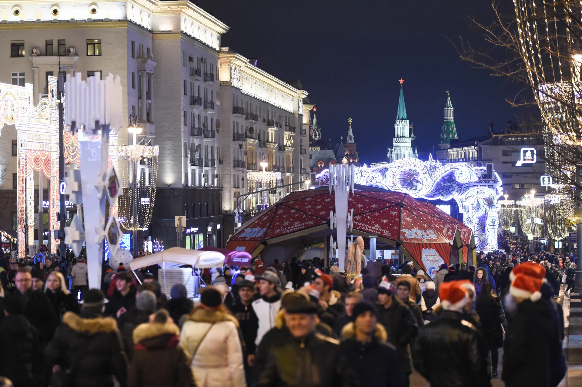 Новый год в Москве