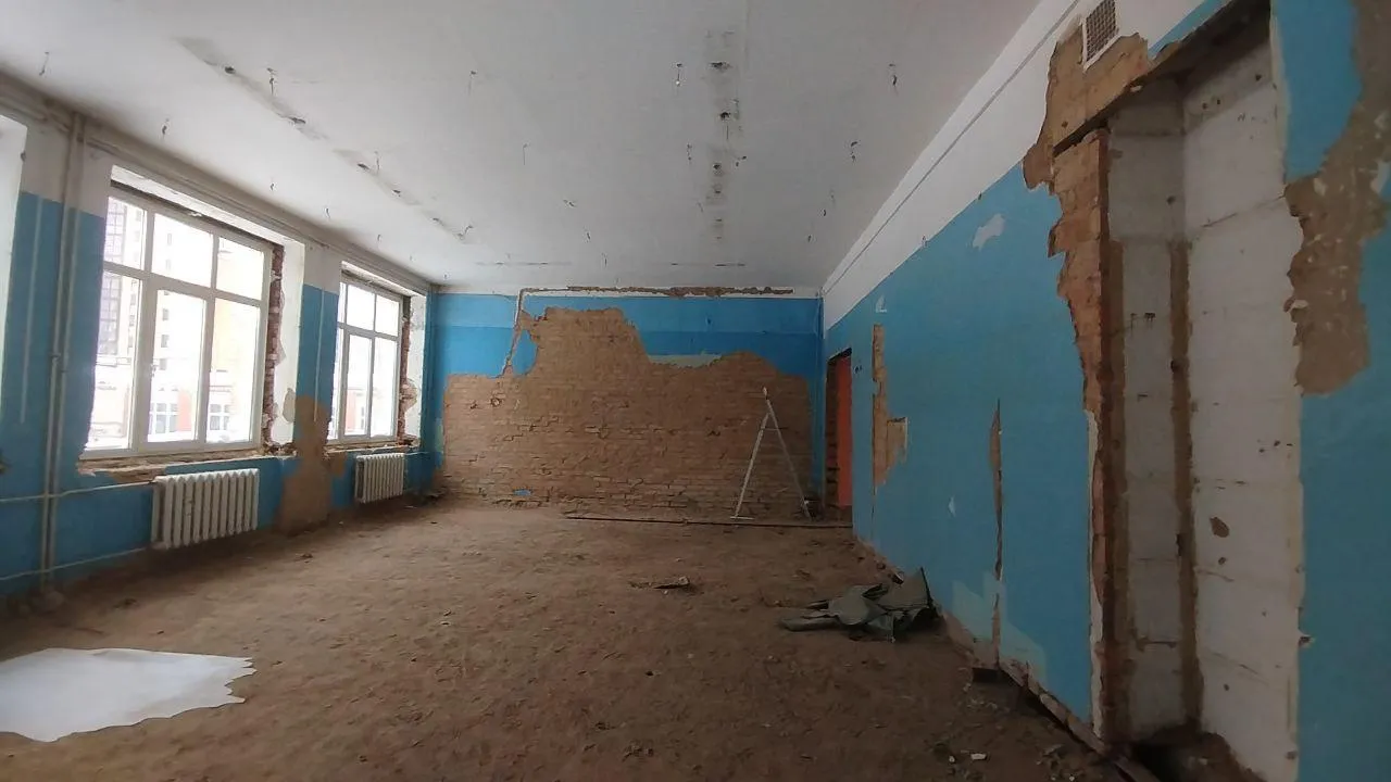 В Наро-Фоминске наполовину завершили демонтаж в рамках капремонта школы