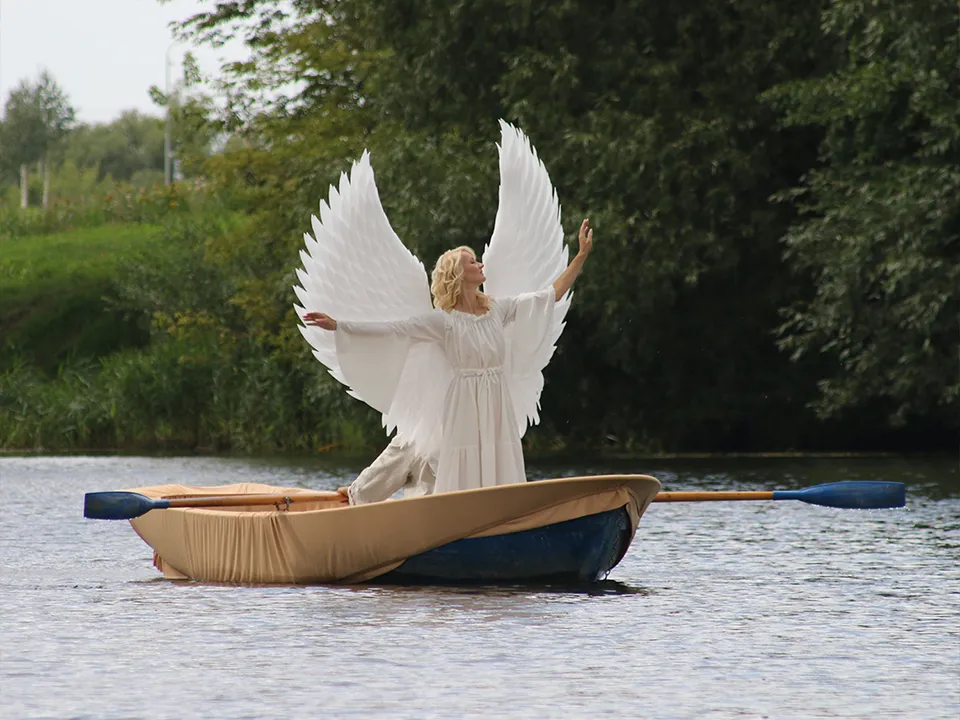 Эпизод проекта на День города Зарайска. Фото: Евгений Мазепов.