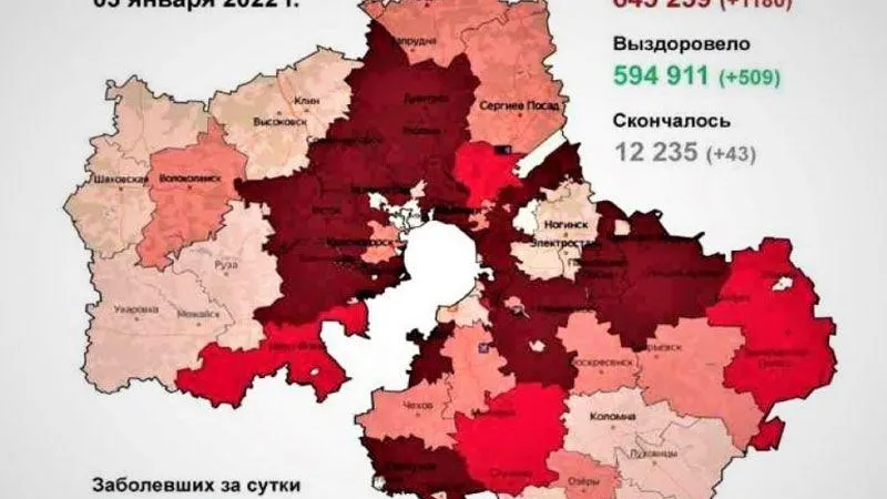 В Химках за сутки не выявили ни одного случая заражения коронавирусом