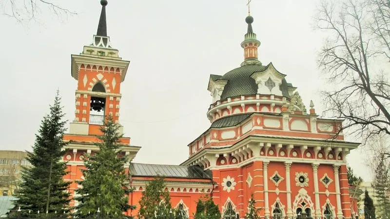 Псевдоготический храм Баташевых