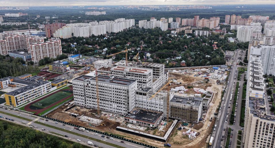 Многопрофильную больницу построят в микрорайоне Ольгино в Балашихе в 2027 году