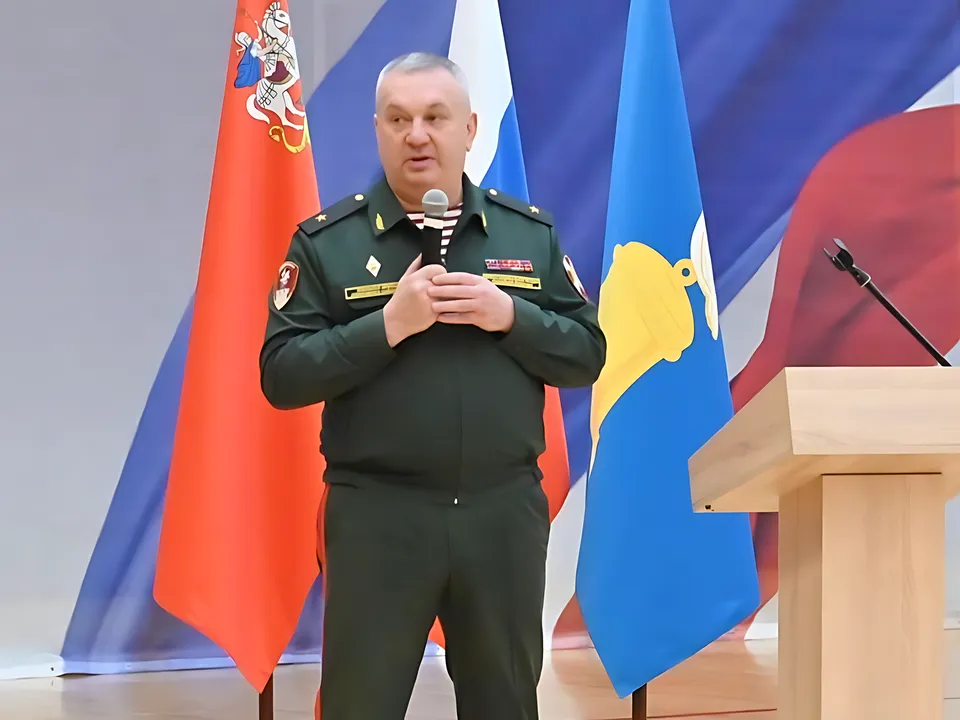 Генерал-майор Дмитрий Кузнецов. Фото: администрация г.о. Реутов