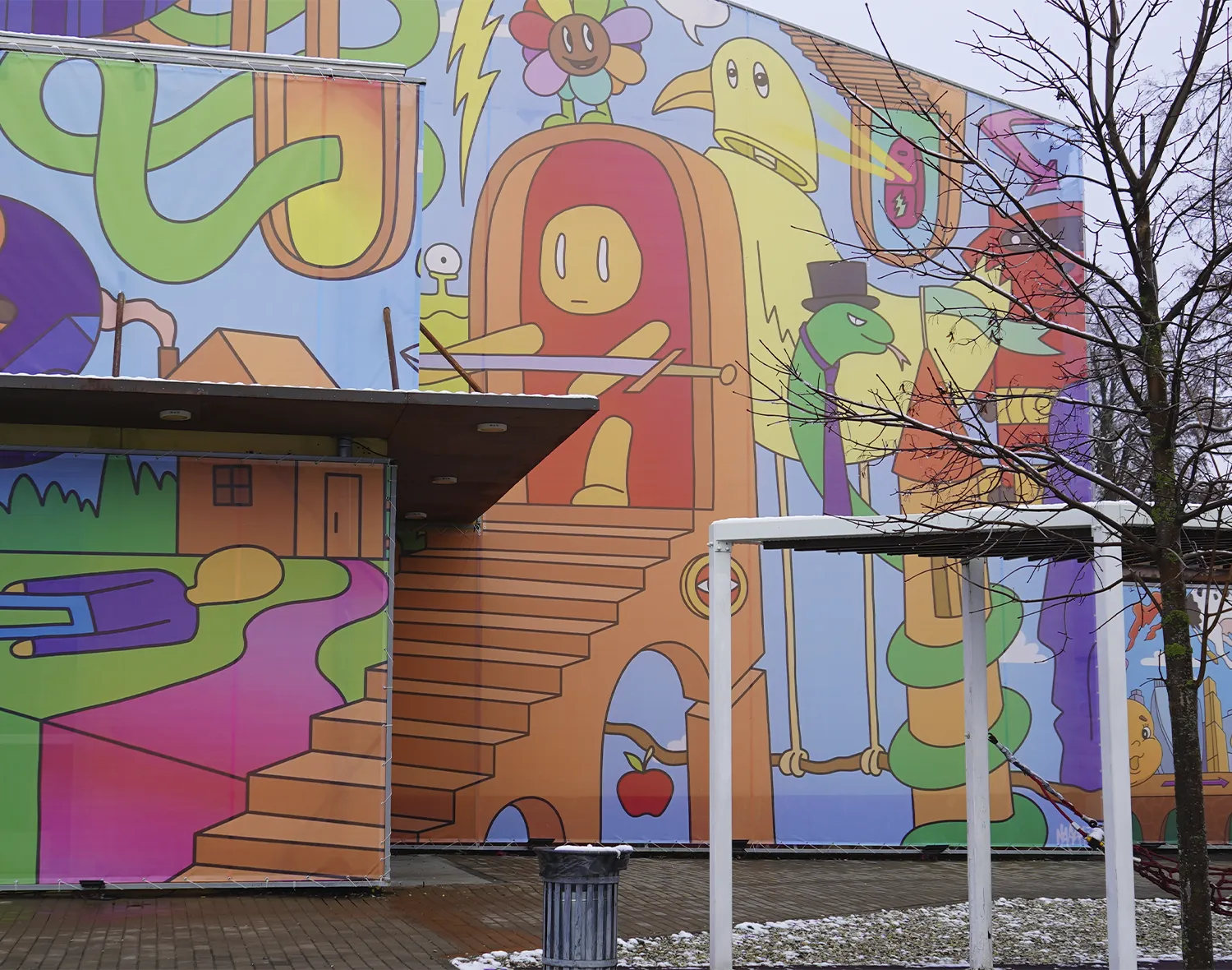 Работа&nbsp;Napasio в Зарайске. Фото: Екатерина Елисеева.