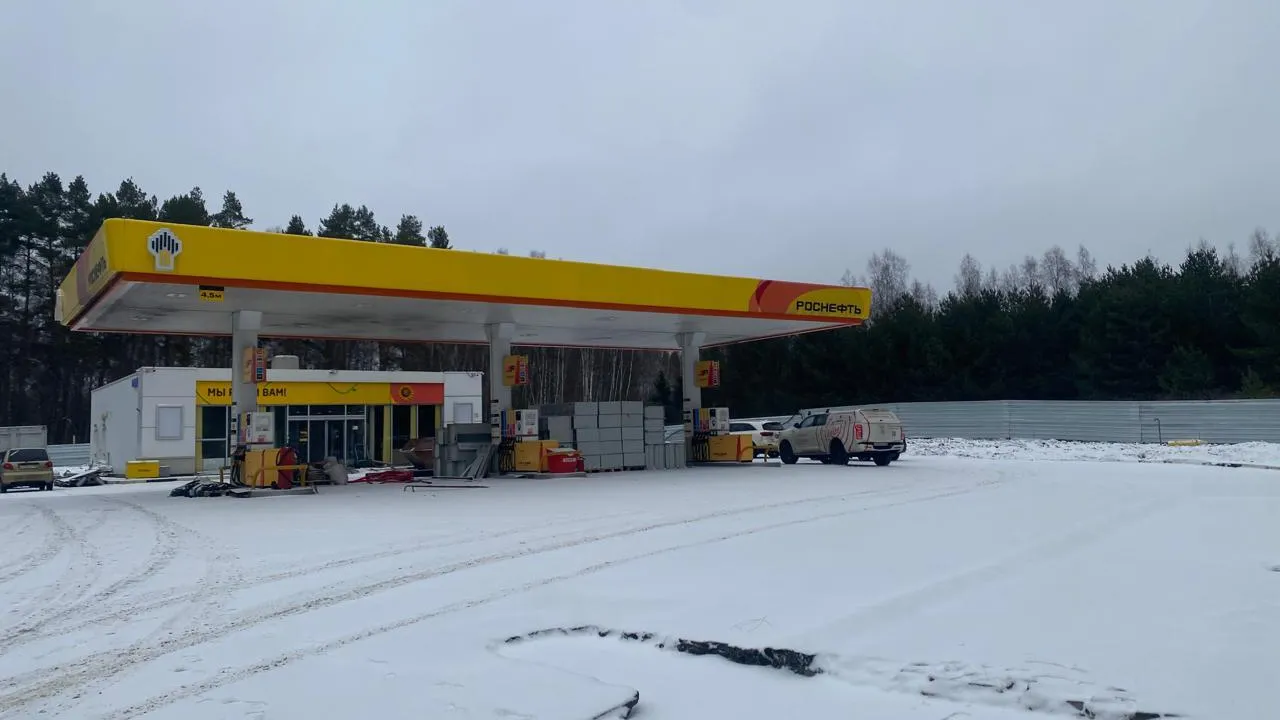 В Ступино завершается строительство автозаправочного комплекса