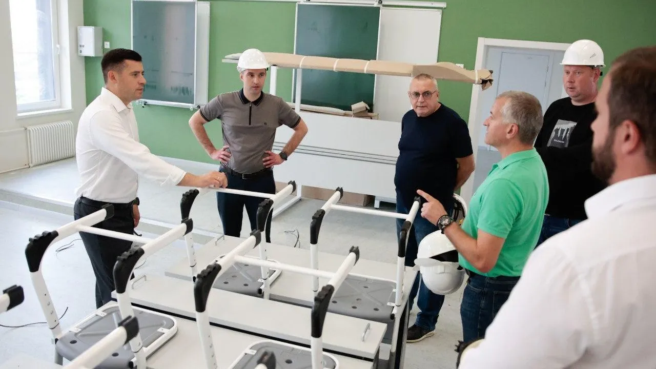 В Чехове завершается строительство новой школы