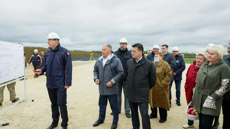 Воробьев проинспектировал подготовку к строительству трассы М-12