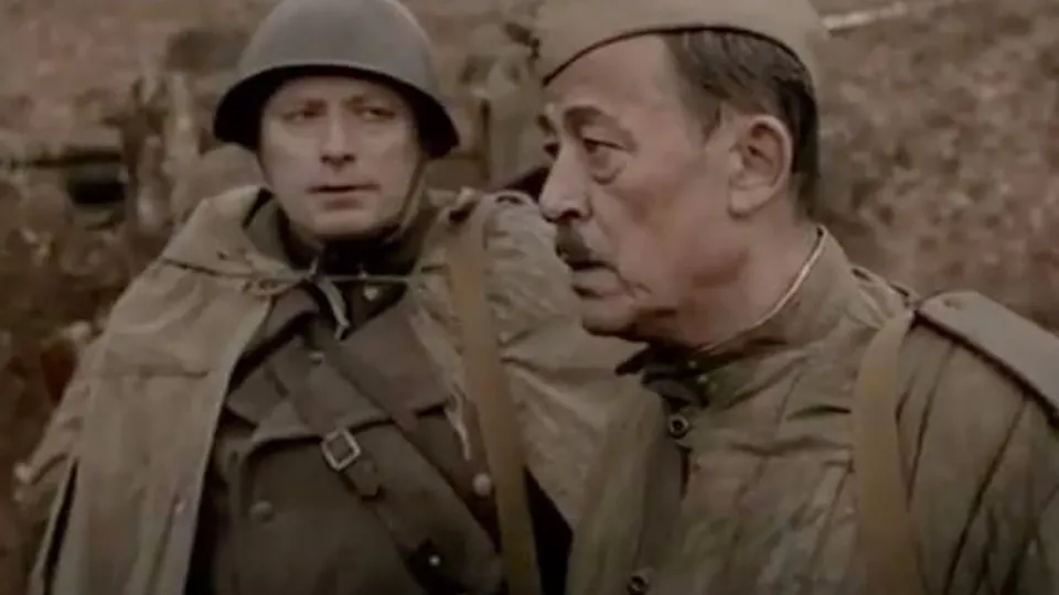 Кадр из сериала «Позывной „Журавли“». Режиссер И. Угольников, 2023 год