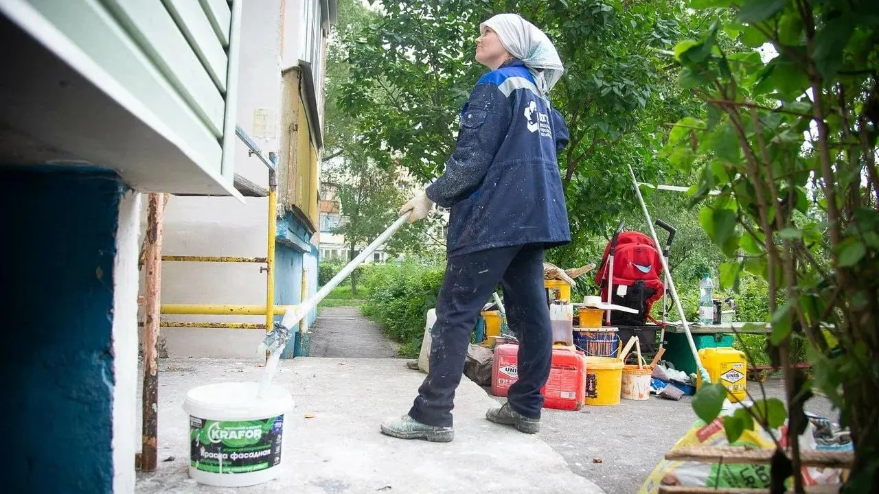Больше 200 подъездов в многоквартирных домах Коломны отремонтирую до конца 2023 года